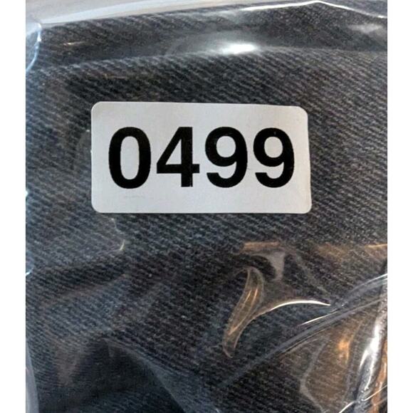 Levis 501 Jeans Mens 36x30 Pants Black Wash Workwear Faded Button Fly #499 - Picture 7 of 14